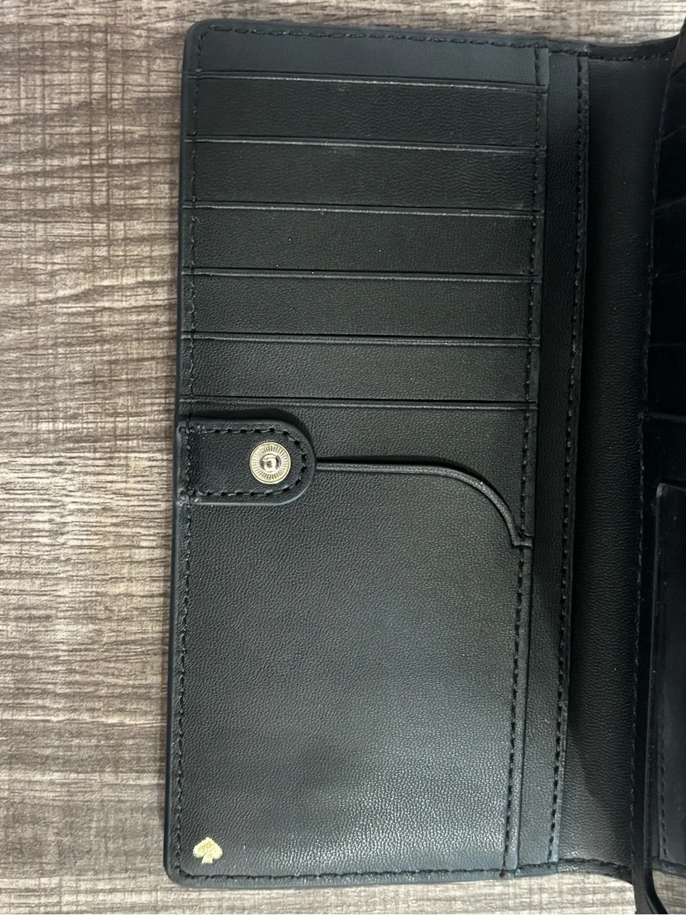 Kate Spade New York Cameron Penguin 🐧 Large Slim Bifold Wallet - Picture 7 of 11